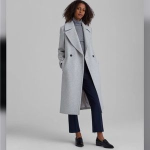 Club Monaco Daylina Wool Coat in Fawn (Medium)